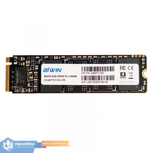 SSD HP BIWIN SP423 256GB M.2 NVMe PCIe Gen 3 x4