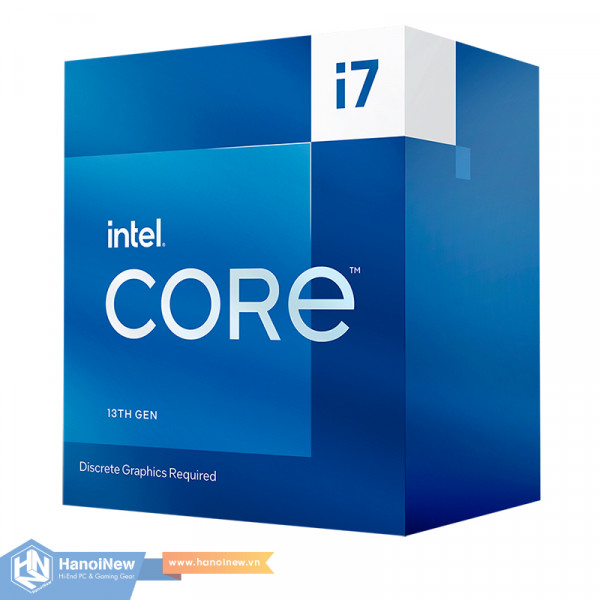 CPU Intel Core i7-13700F (2.1GHz up to 5.2GHz, 16 Cores 24 Threads, 30MB Cache, Socket Intel LGA 1700)