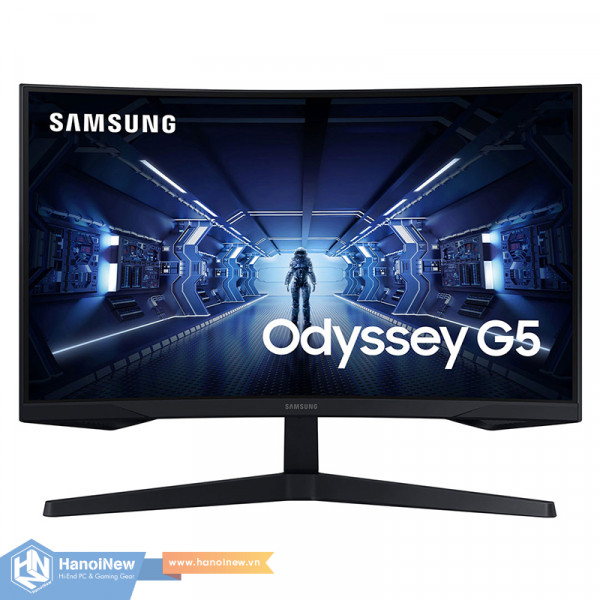 Màn Hình Samsung Odyssey G5 LC27G55TQBEXXV 27 inch QHD VA 144Hz 1ms Curved