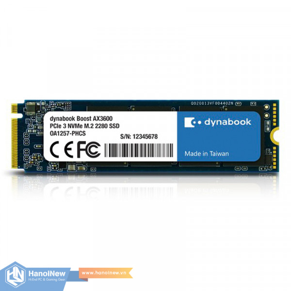 SSD Dynabook AX3600 128GB M.2 NVMe PCIe Gen 3 x4