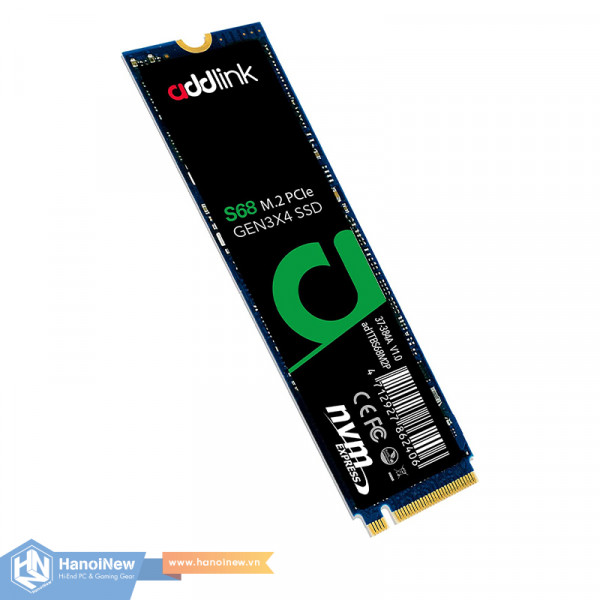SSD addlink S68 256GB M.2 NVMe PCIe Gen 3 x4