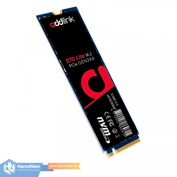 SSD addlink S70 Lite 1TB M.2 NVMe PCIe Gen 3 x4