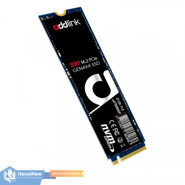 SSD addlink S90 Lite 1TB M.2 NVMe PCIe Gen 4 x4