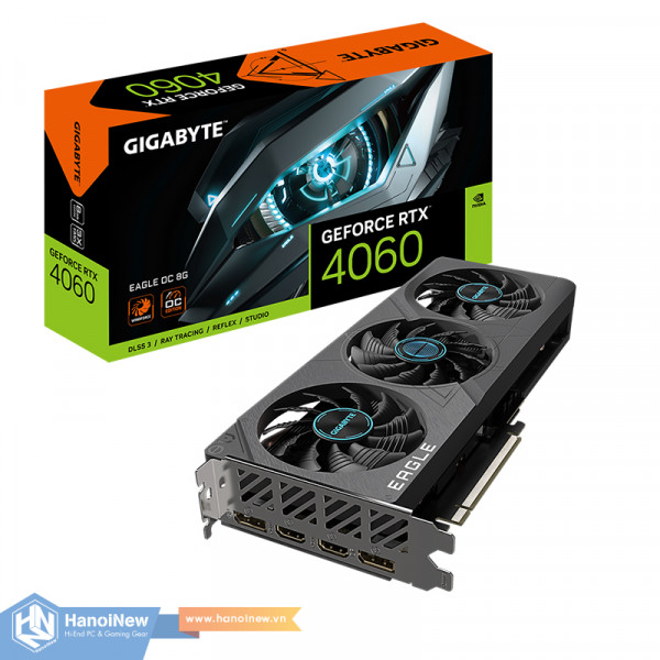 VGA GIGABYTE GeForce RTX 4060 EAGLE OC 8G