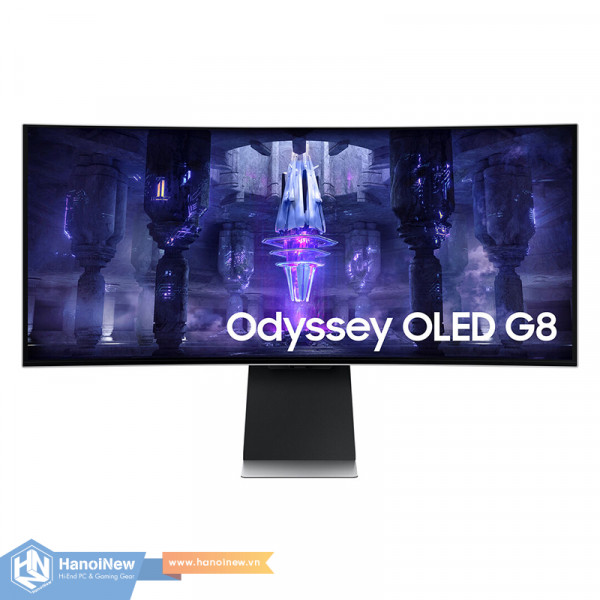 Màn Hình Samsung Odyssey G8 LS34BG850SEXXV 34 inch WQHD OLED 175Hz 0.03ms Curved