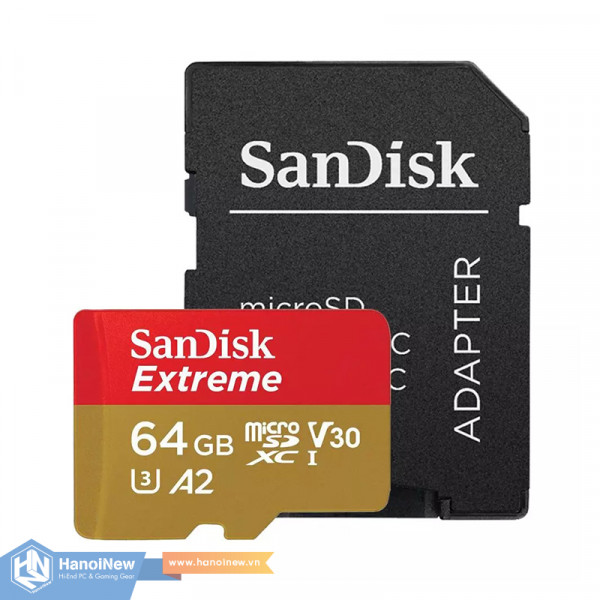 Thẻ Nhớ MicroSDXC SanDisk Extreme 64GB
