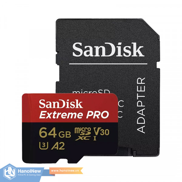 Thẻ Nhớ MicroSDXC SanDisk Extreme Pro 64GB