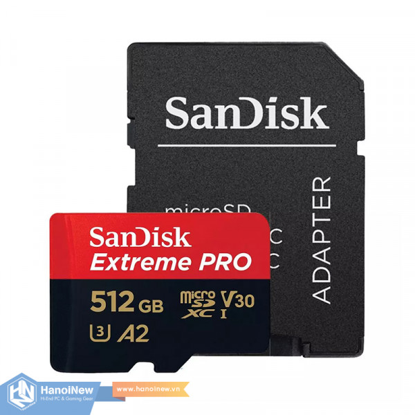 Thẻ Nhớ MicroSDXC SanDisk Extreme Pro 512GB