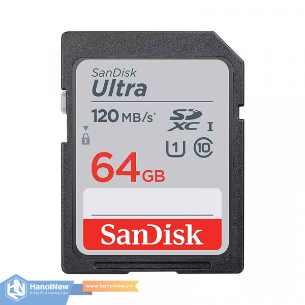 Thẻ Nhớ SDXC SanDisk Ultra 64GB