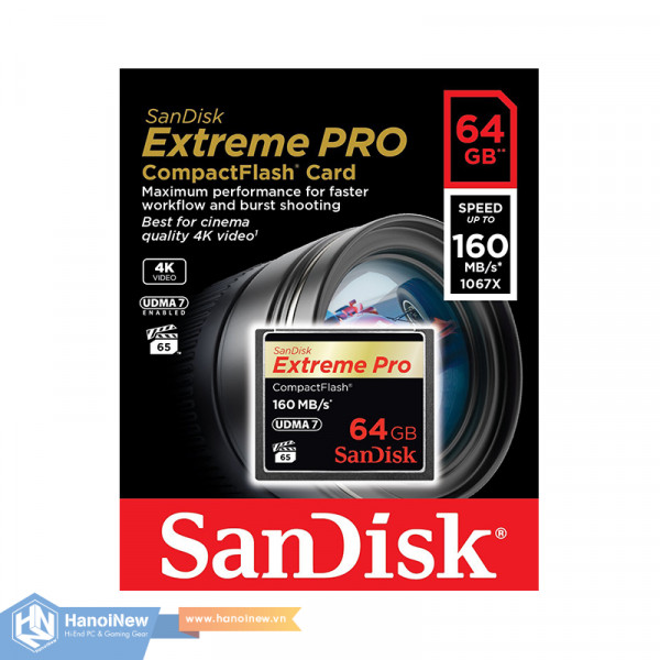 Thẻ Nhớ CF SanDisk Extreme Pro 64GB
