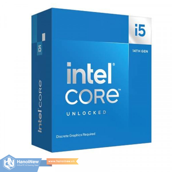 CPU Intel Core i5-14600KF (3.5GHz up to 5.3GHz, 14 Cores 20 Threads, 24MB Cache, Socket Intel LGA 1700)