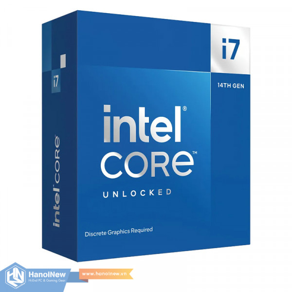 CPU Intel Core i7-14700KF (3.4GHz up to 5.6GHz, 20 Cores 28 Threads, 30MB Cache, Socket Intel LGA 1700)