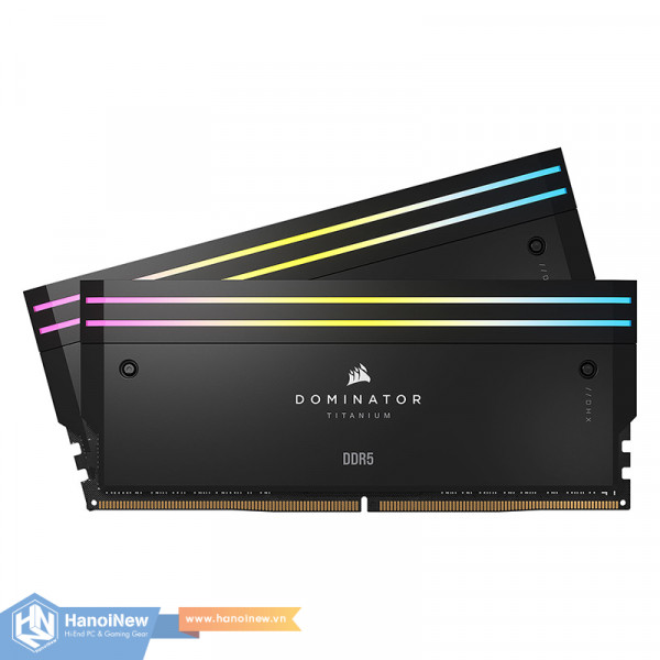 RAM Corsair Dominator Titanium RGB Black 32GB (2x16GB) DDR5 6000MHz