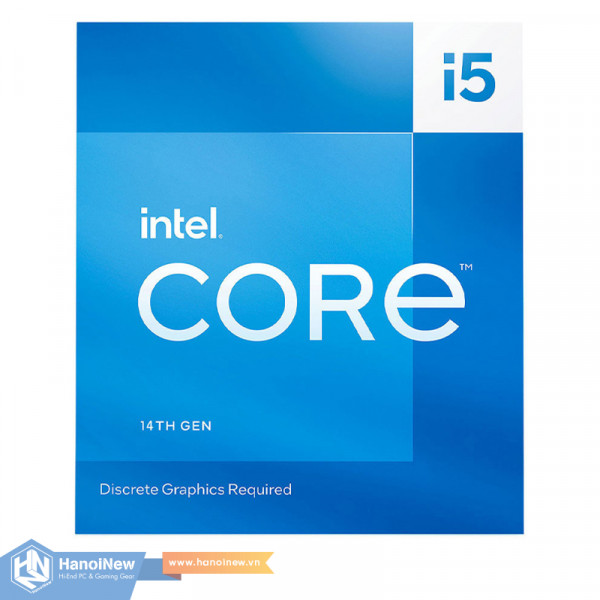 CPU Intel Core i5-14400F (2.5GHz up to 4.7GHz, 10 Cores 16 Threads, 20MB Cache, Socket Intel LGA 1700)