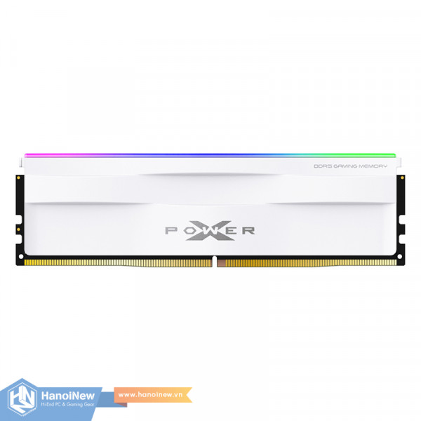 Ram Silicon Power Xpower Zenith RGB 8GB (1x8GB) DDR5 5200Mhz White